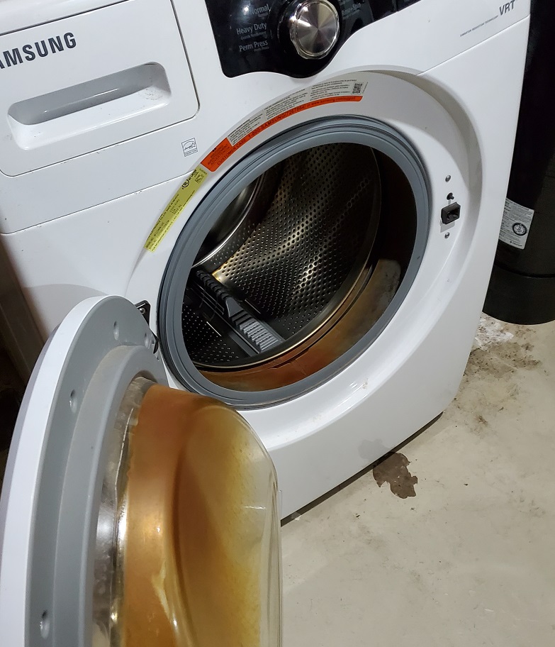Iron in Lockport Washing Machine